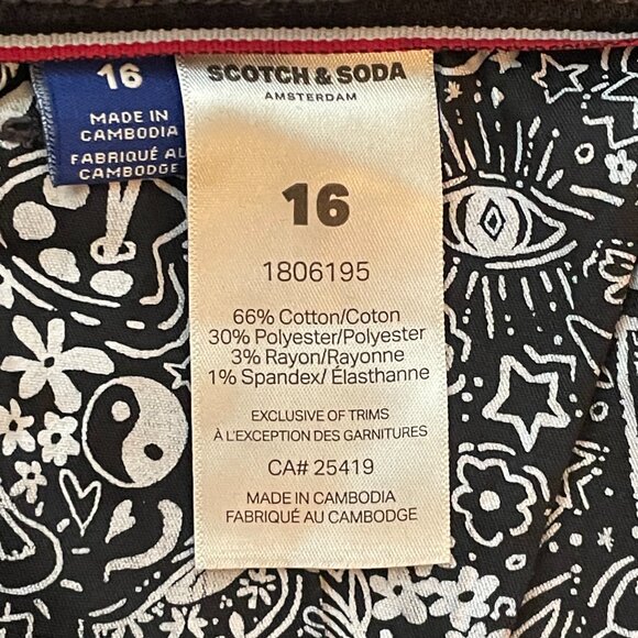 Scotch & Soda Woman's Black Straight Jeans-Size 16 (Plus) - Picture 5 of 9